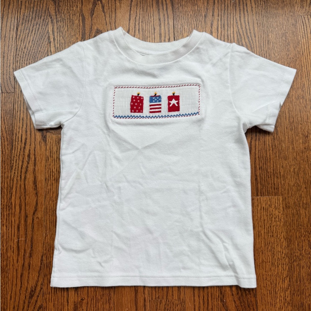 Vive la Fete Fourth of July Shirt Sz 5